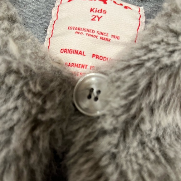 Faux Fur Toddler Vest - Picture 4 of 5